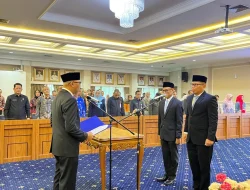 Gubernur Lampung Lantik Kepala Bappeda dan BKD