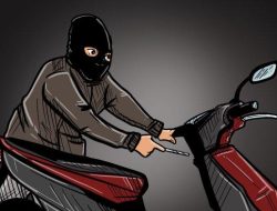 Aksi Pencurian Motor kembali marak di Kota Metro Lampung