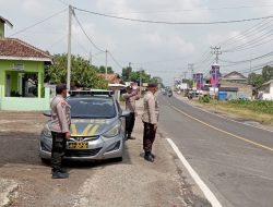 Polsek Trimurjo Intensifkan Patroli di Perbatasan dan Jalur Lintas