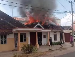 Korsleting Listrik, Rumah Tak Berpenghuni di Pringsewu