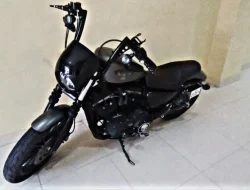 Teman Sendiri Curi Harley Davidson di Bandar Lampung