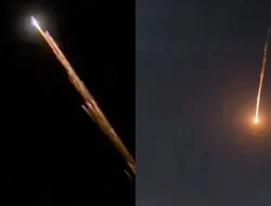 Cahaya di Langit Lampung Bukan Meteor, Polisi Minta Tenang